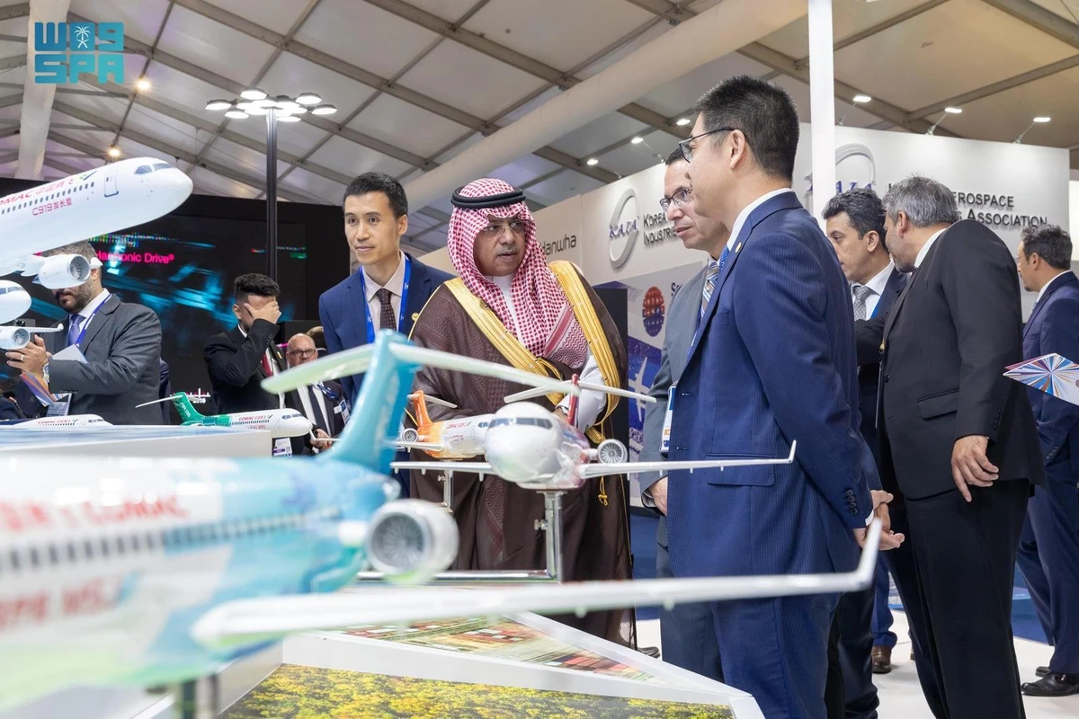 Saudi Arabia's General Authority of Civil Aviation (GACA) have built good investment opportunities with British companies after visiting the Farnborough International Airshow. (SPA)