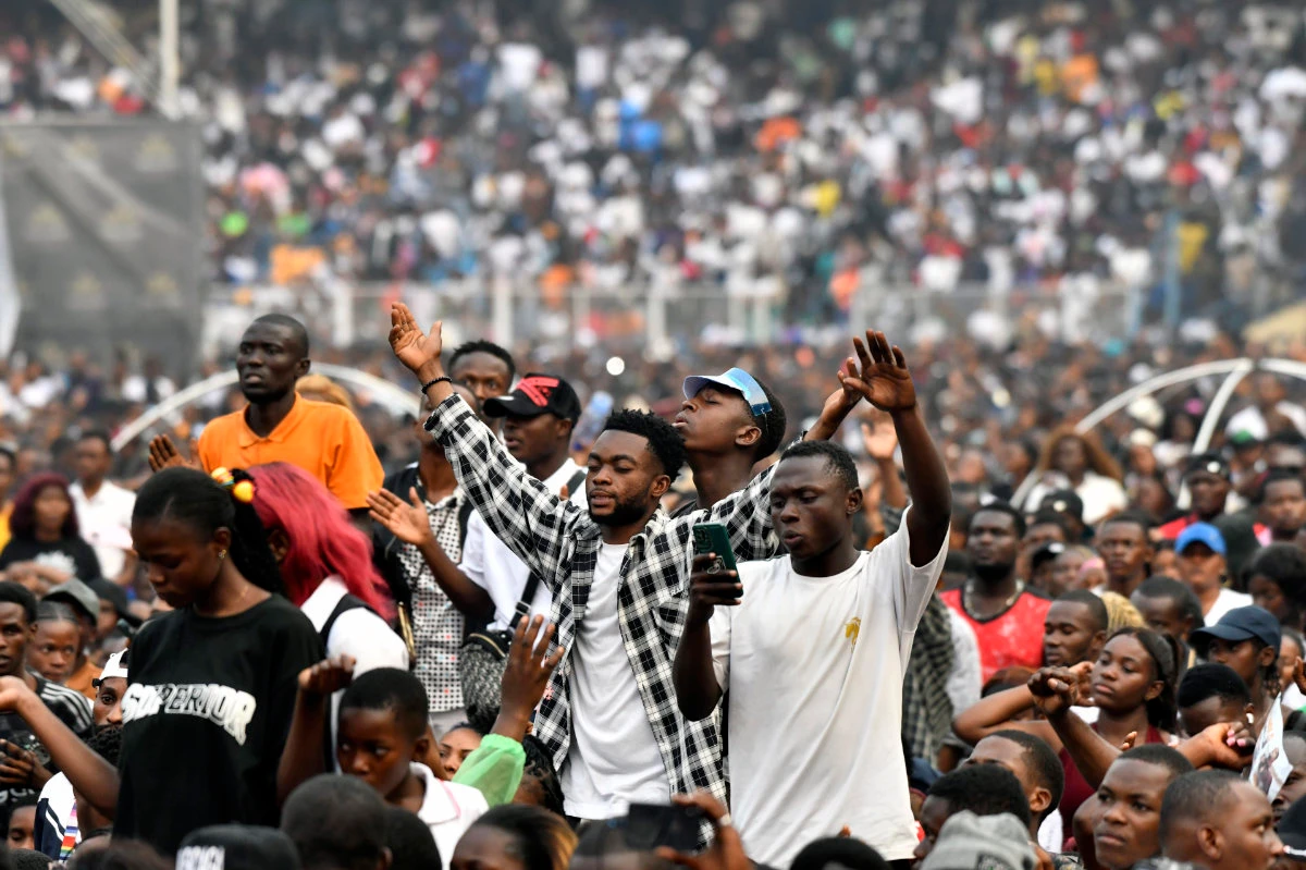 Seven people killed in stampede at a music concert in Congo’s capital, authorities report