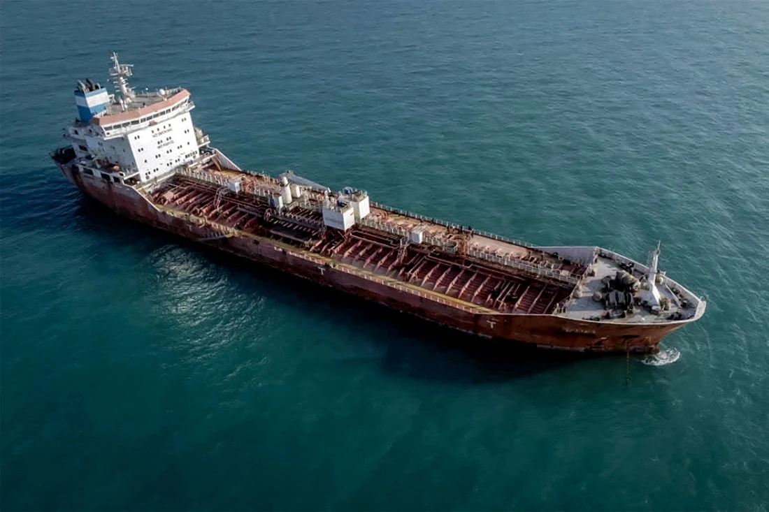 Iranian naval forces regularly announce the detention of vessels transporting fuel in the Gulf. (File/AFP)