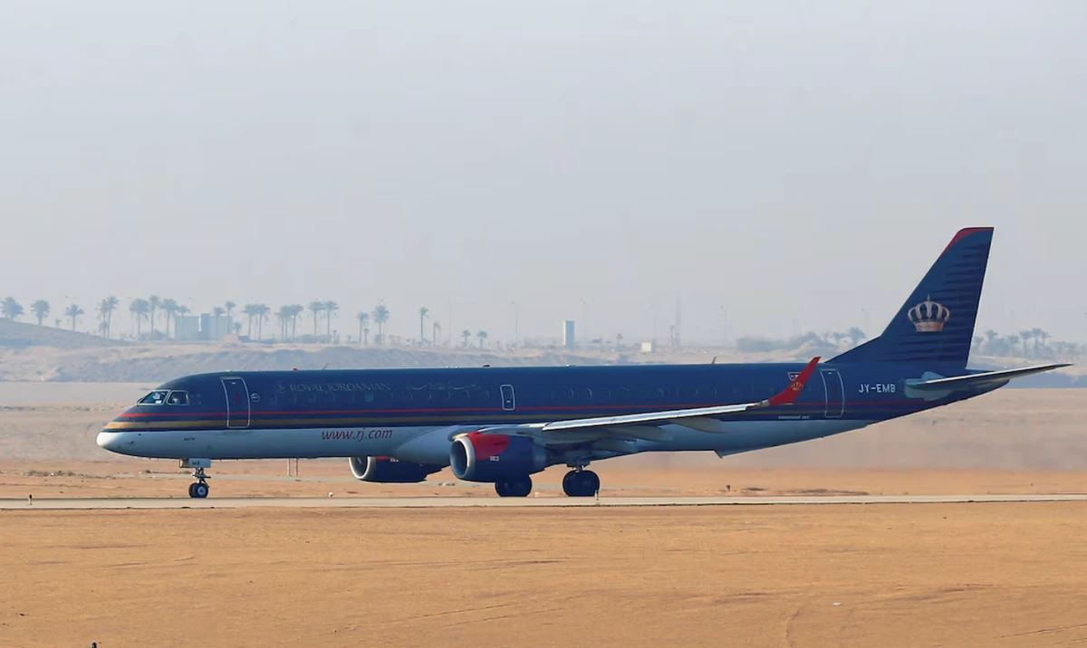 Jordan’s flag carrier Royal Jordanian has suspended flights to Beirut on Monday and Tuesday, Jordanian Television reported. (File/Reuters)