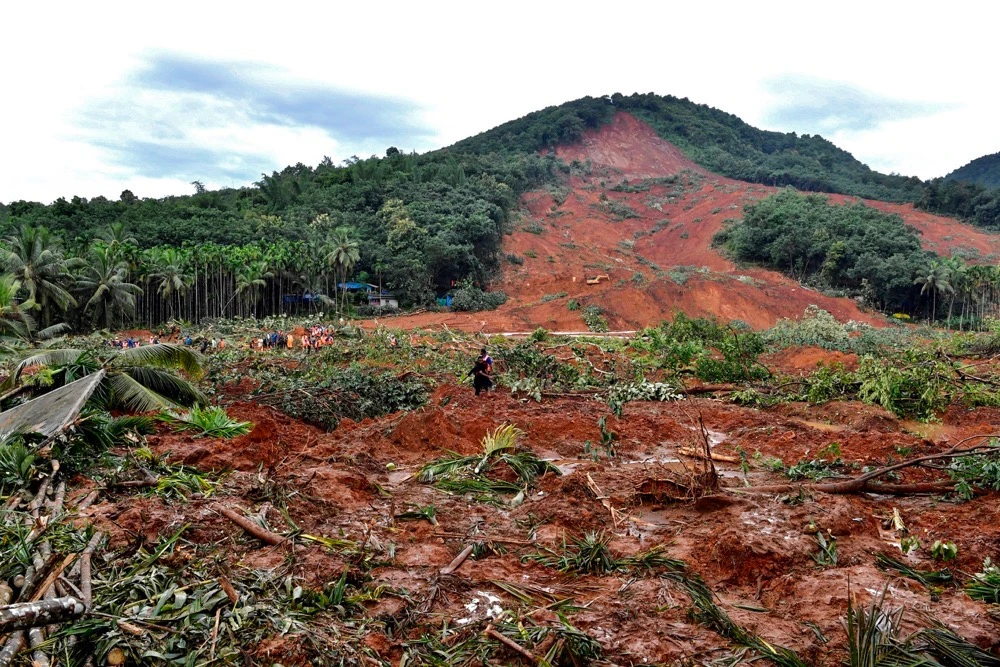 Several people are feared dead after landslides in India’s Kerala. (AFP/File)