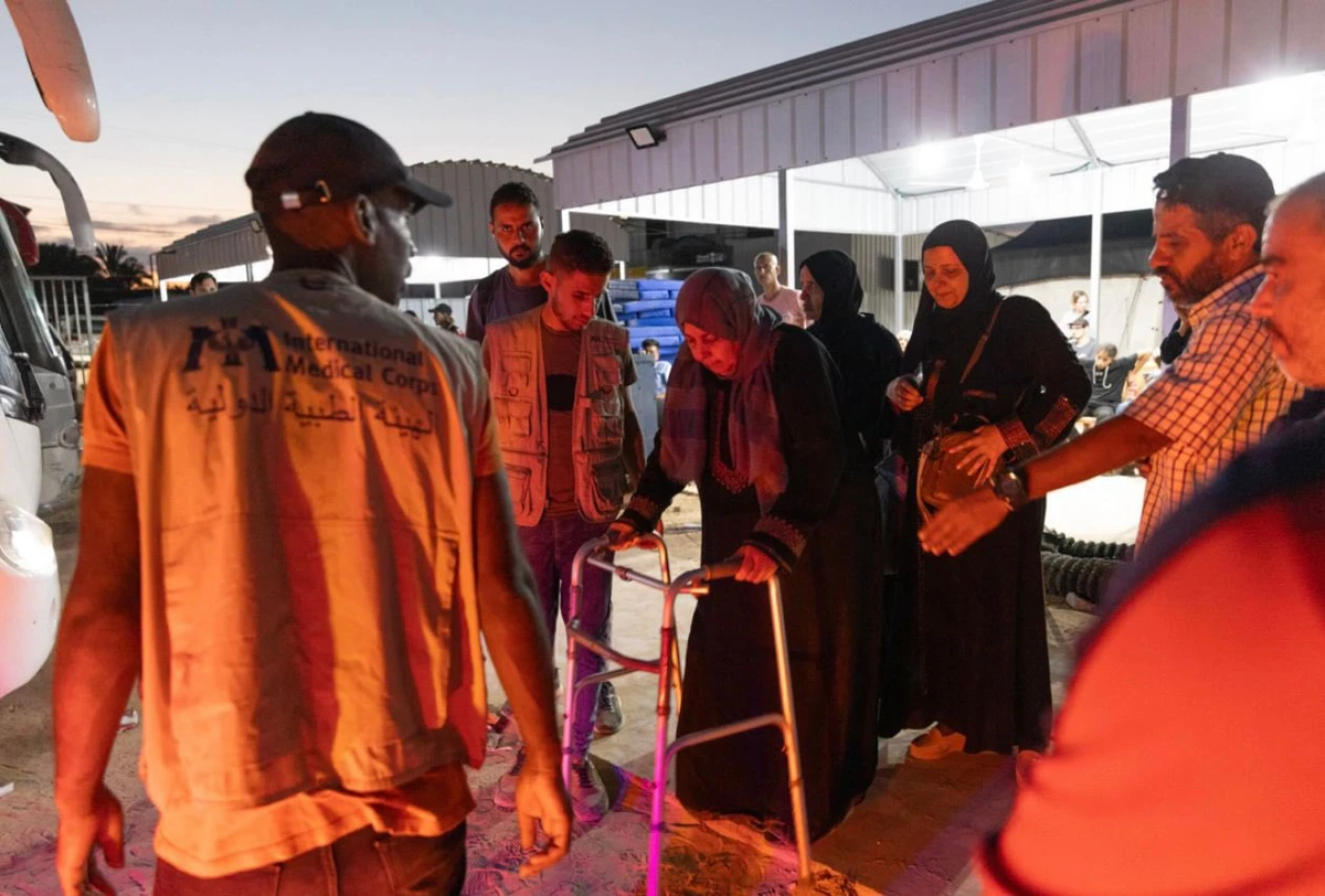 At least 85 sick and severely injured Palestinians from Gaza, including 35 children, were evacuated to Abu Dhabi for specialized care, WHO’s director general said on Tuesday. (X/@DrTedros)