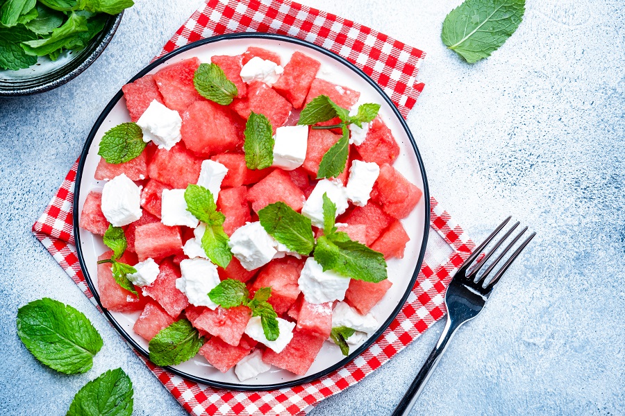 Watermelon salad