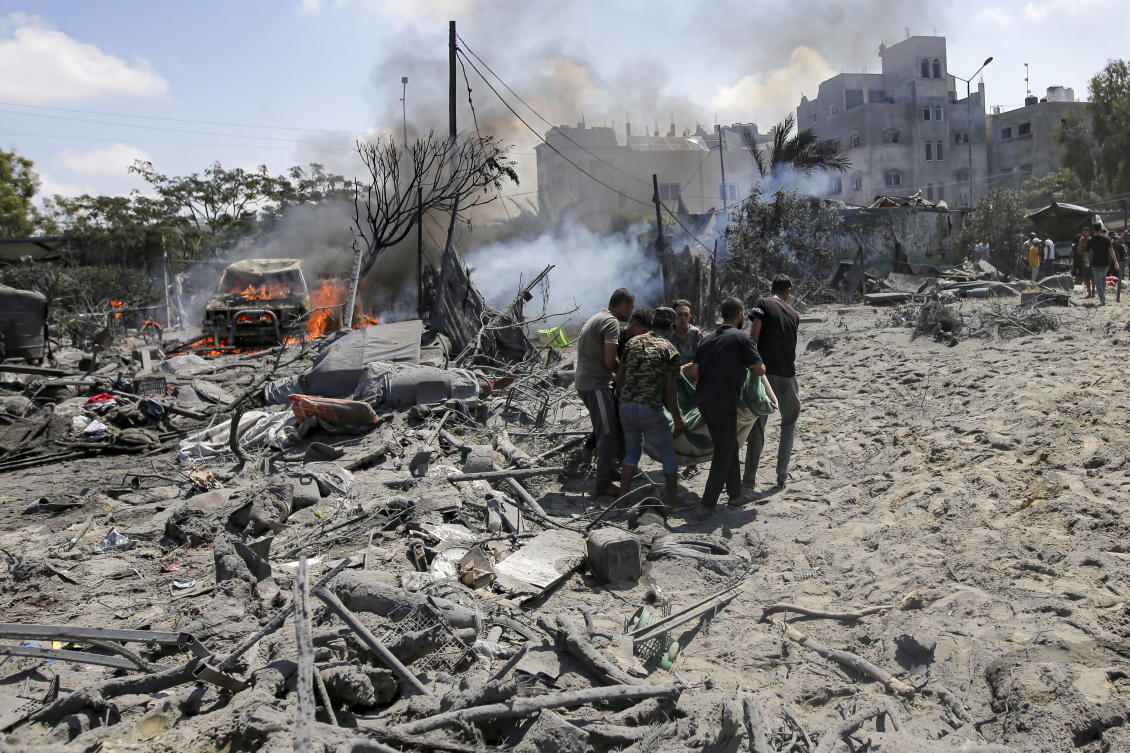 Israel said it targeted Hamas’ military commander Mohammed Deif in a massive strike Saturday. (AP/File)