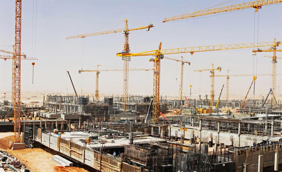 The robust construction sector in Saudi Arabia is driven by an extensive pipeline of projects, amounting to $1.5 trillion. File