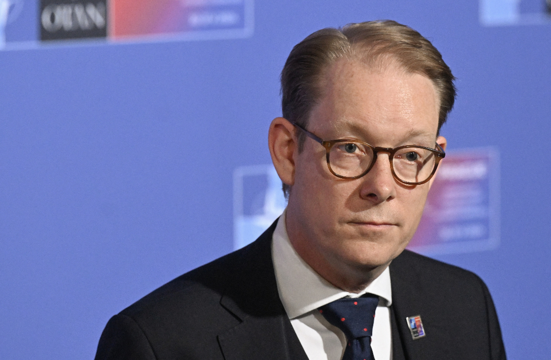 Foreign Minister Tobias Billstrom says the ministry has instructed its staff to leave Beirut and travel to Cyprus. (File/AFP)