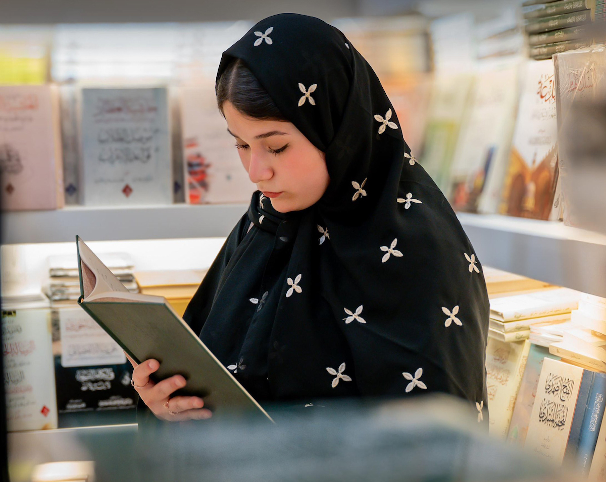 The third Madinah Book Fair is experiencing a high turnout of visitors. (SPA)