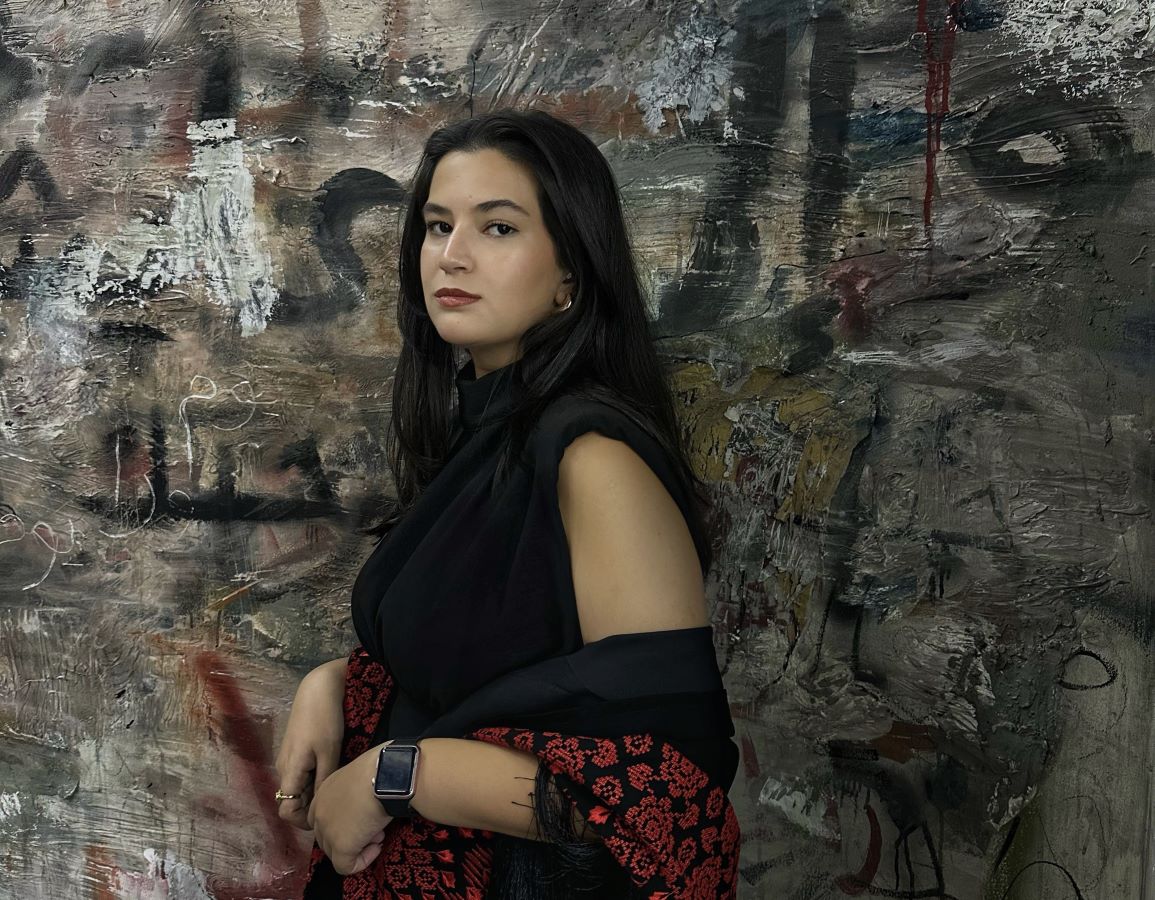 Palestinian artist Salma Dib already has a remarkable story to tell. (Supplied)