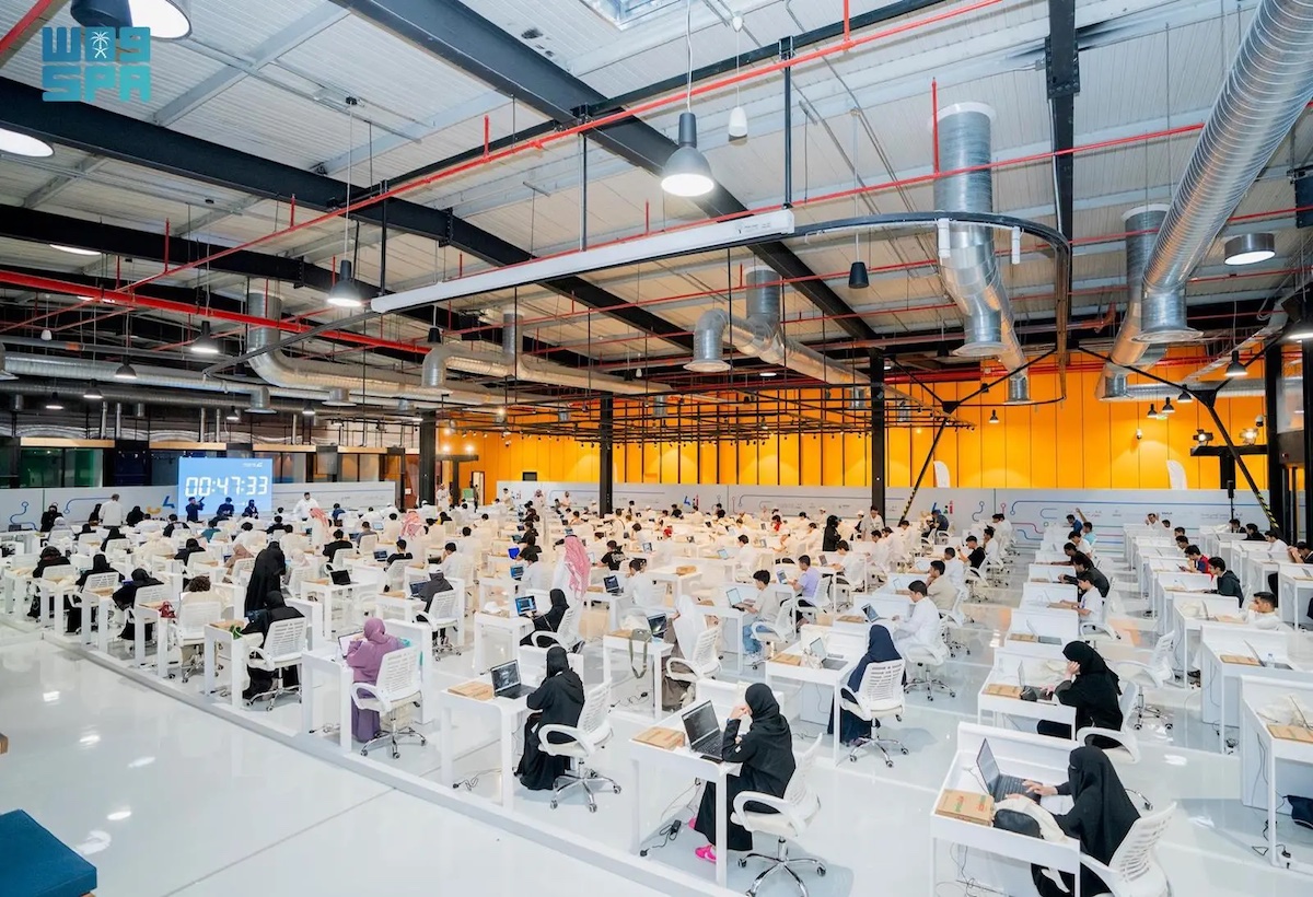 The Olympiad took place over several months, starting with 260,000 students which was whittled down to 298 for the final stage. (SPA)