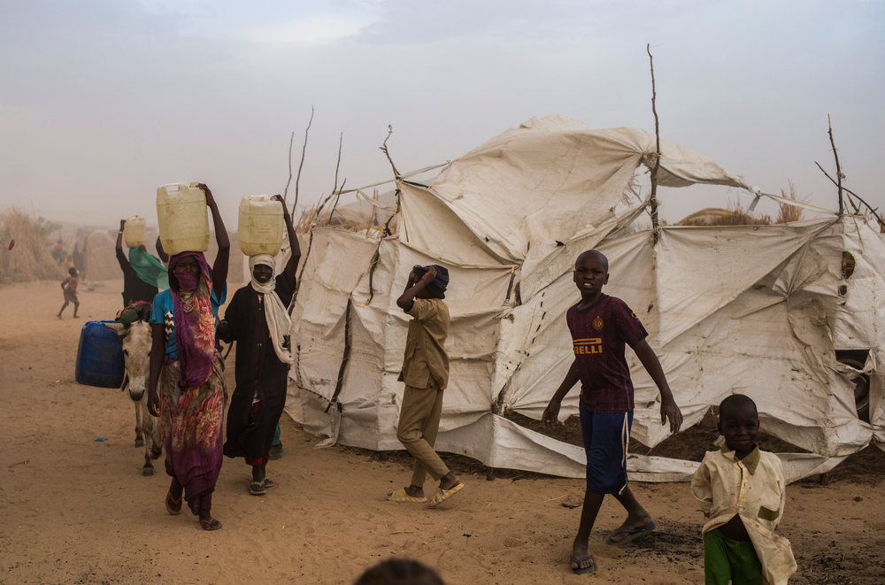 Sudan is in the grips of the world’s largest internal-displacement crisis, with millions fleeing the fighting. (Corentin Fohlen/Divergence