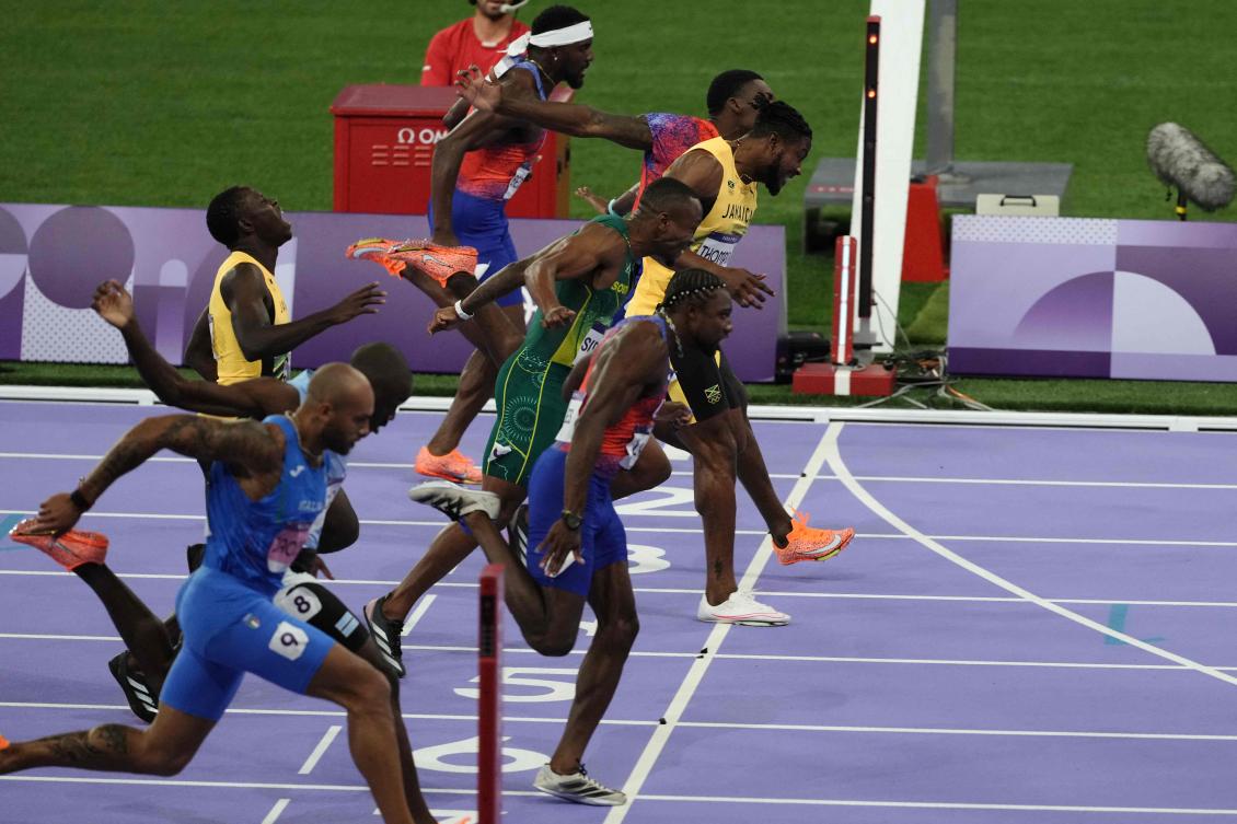 ‘Rock star’ Lyles banishes Tokyo demons with Paris 100m gold