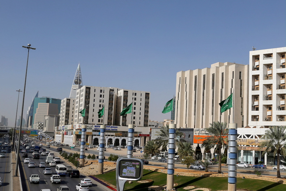 The Riyadh Bank Saudi Arabia PMI survey, compiled by S&P Global, revealed that the Kingdom’s Purchasing Managers’ Index slightly softened to 54.4 in July, down from 55 in June and 56.4 in May. File/Reuterrs