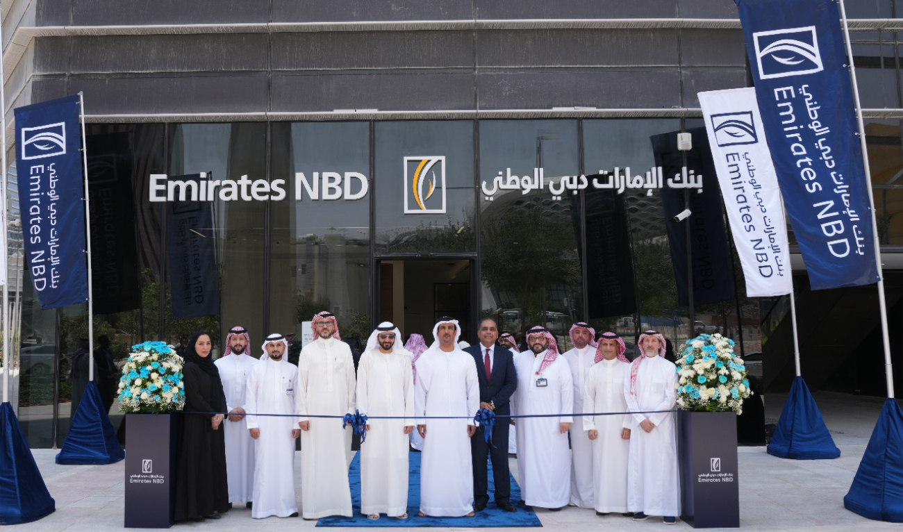 The official opening bolsters Emirates NBD’s network, increasing its total number of branches in the Kingdom to 19. (Supplied)