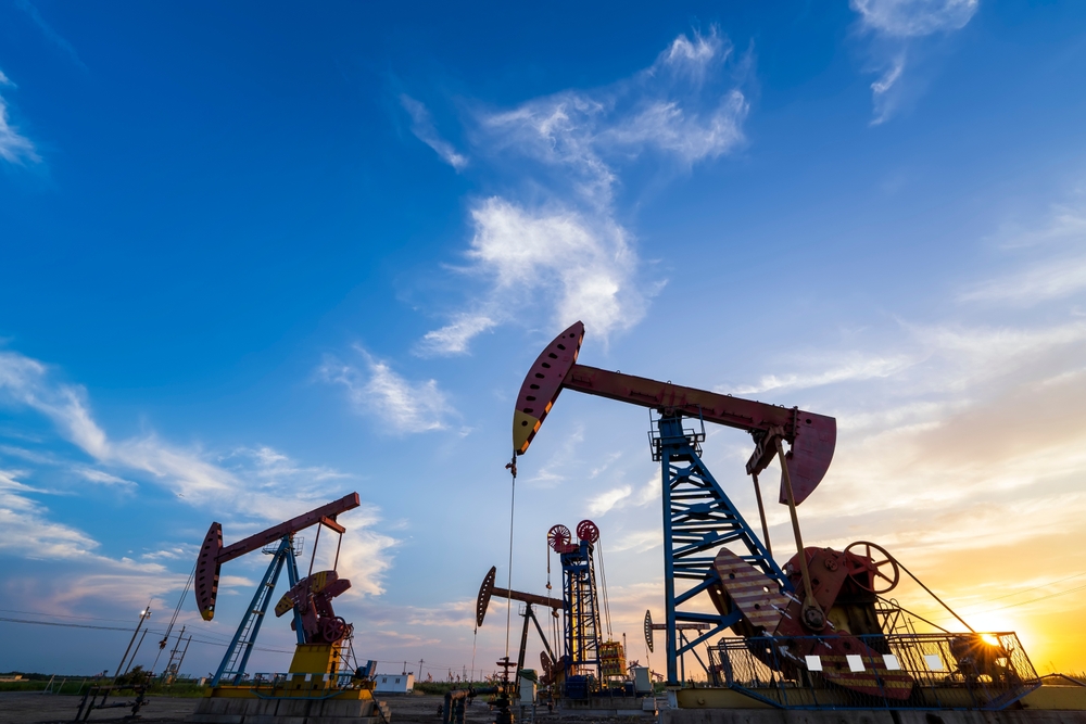 Brent crude futures gained 76 cents, or 1 percent, to $77.06 a barrel by 8:38 a.m. Saudi time. Shutterstock