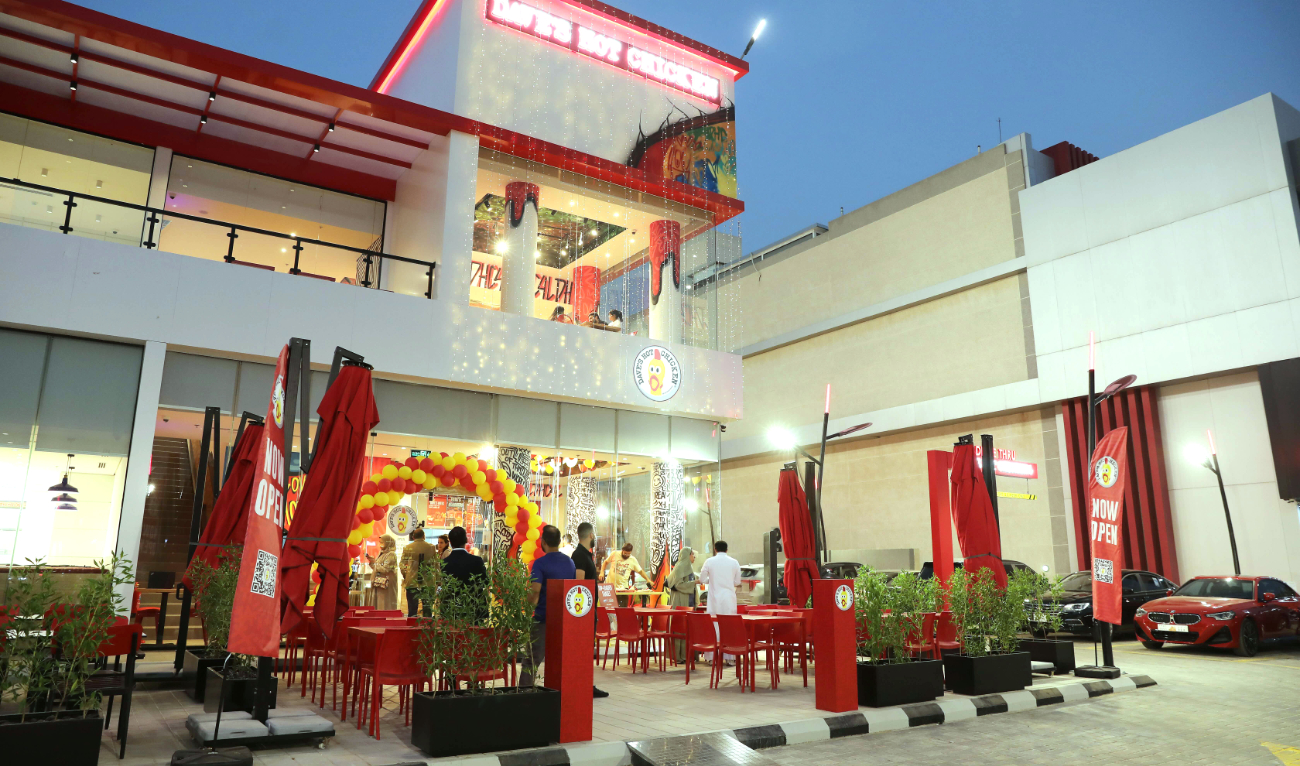 The second location of Dave’s Hot Chicken opened on Othman bin Affan Street. (Supplied)