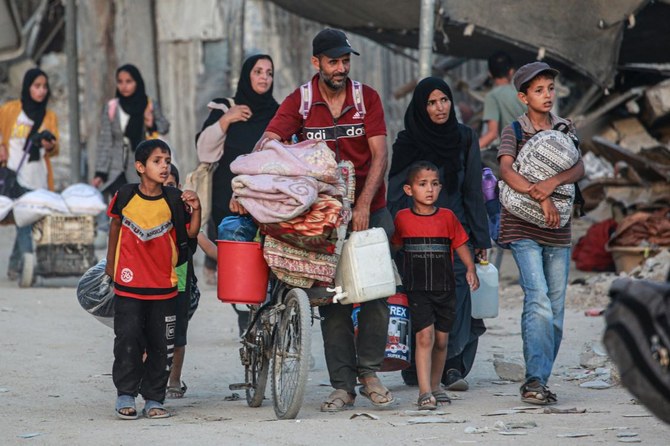 The Israeli military has ordered another mass evacuation in large areas around Khan Younis in southern Gaza, saying its forces will soon operate there in response to Palestinian rocket fire. (AFP/File)