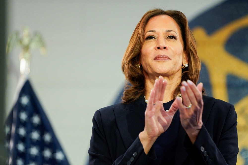 U.S. Vice President and Democratic presidential candidate Kamala Harris. (Reuters)