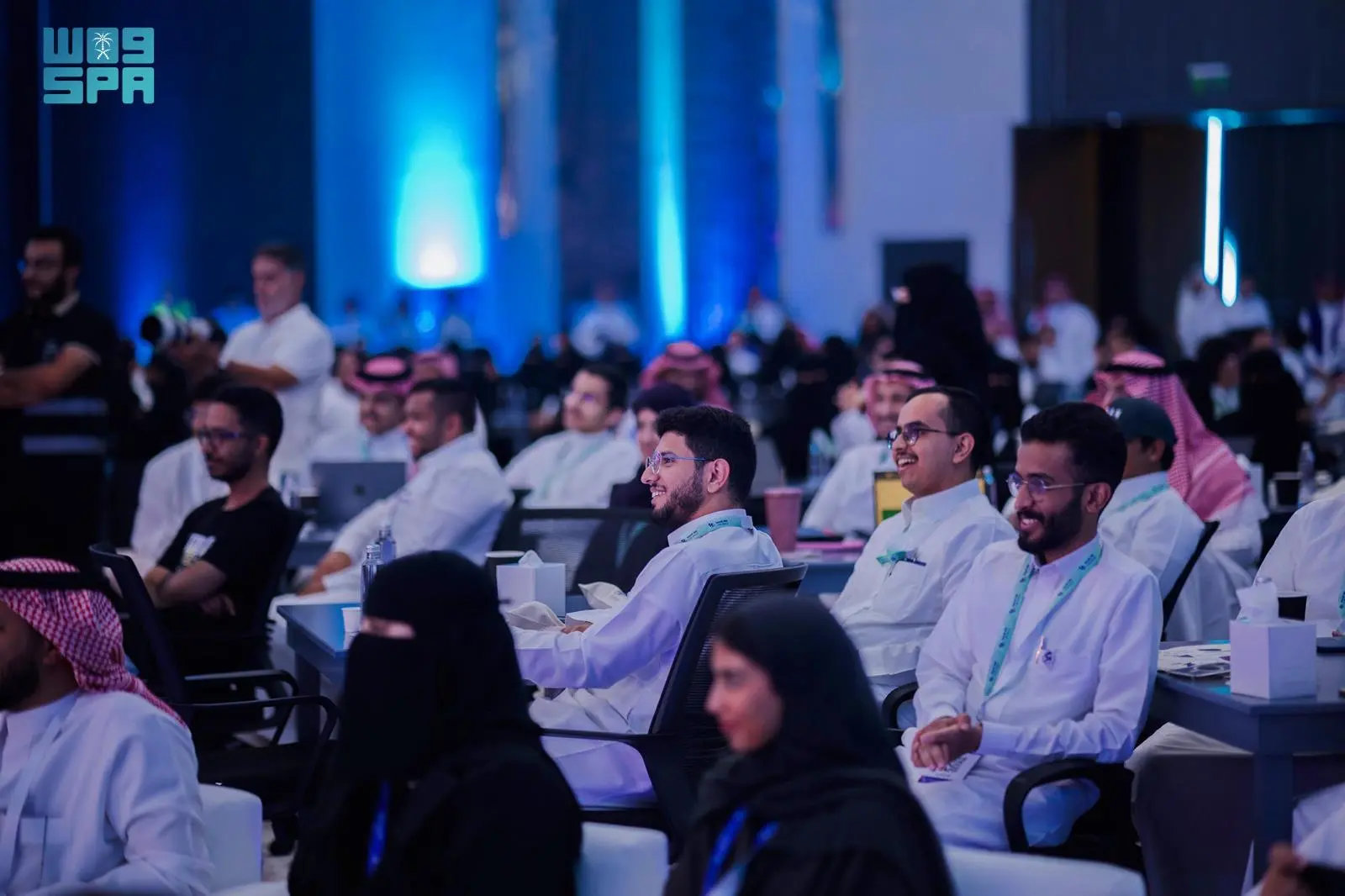 More than 400 innovators and creators from various sectors are participating in the three-day event. (SPA)