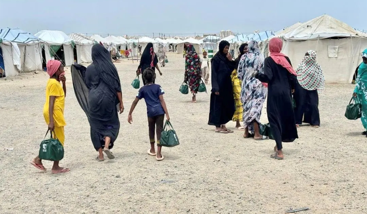 This latest distribution is part of the project to provide urgent shelter assistance to Sudan for the year 2024. (SPA)