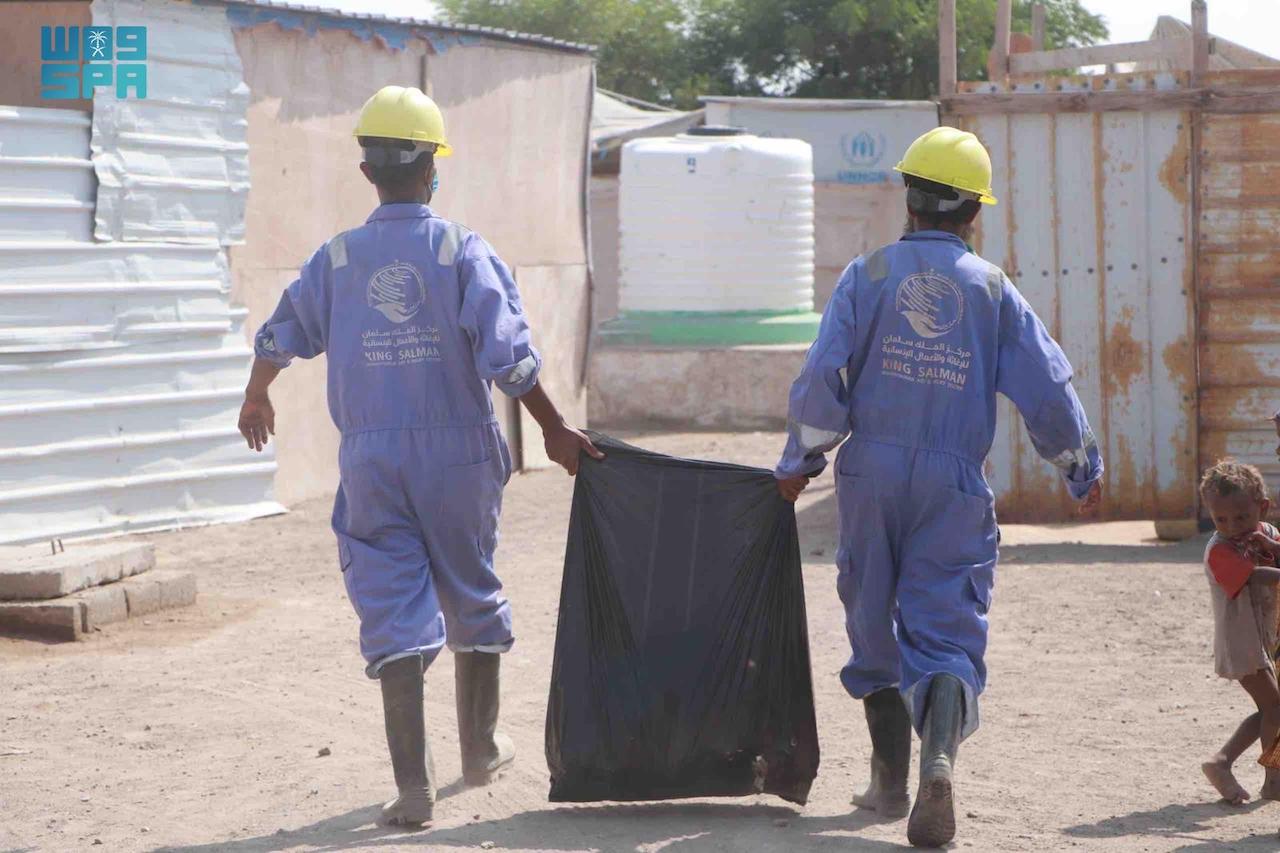 In Yemen, KSrelief provided water and sanitation services in the Al-Khawkhah district of Al-Hudaydah Governorate. (SPA)