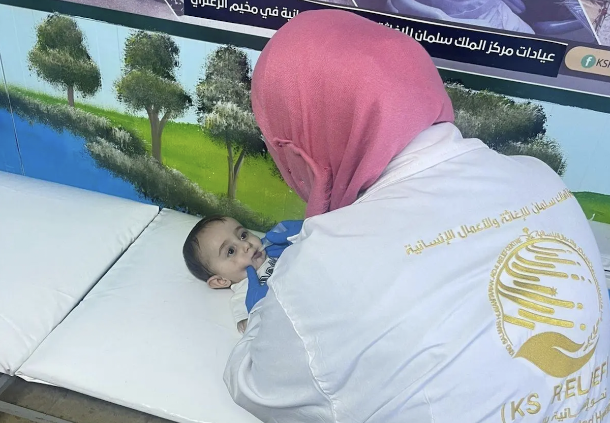 KSrelief delivered medical care to 2,351 patients at the Zaatari camp for Syrian refugees in Jordan. (SPA)