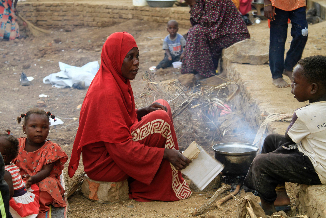Every year in Sudan, sasonal peak flow on the Nile is accompanied by torrential rains, destroying homes, wrecking infrastructure and claiming lives. (AFP)