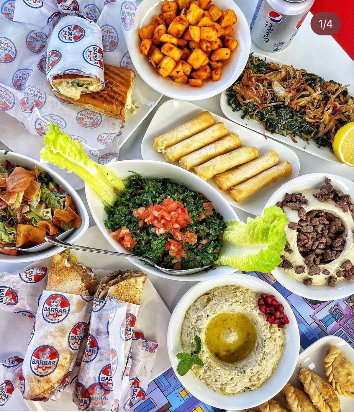 The restaurant has a great variety of Lebanese dishes. (Photo/Supplied)