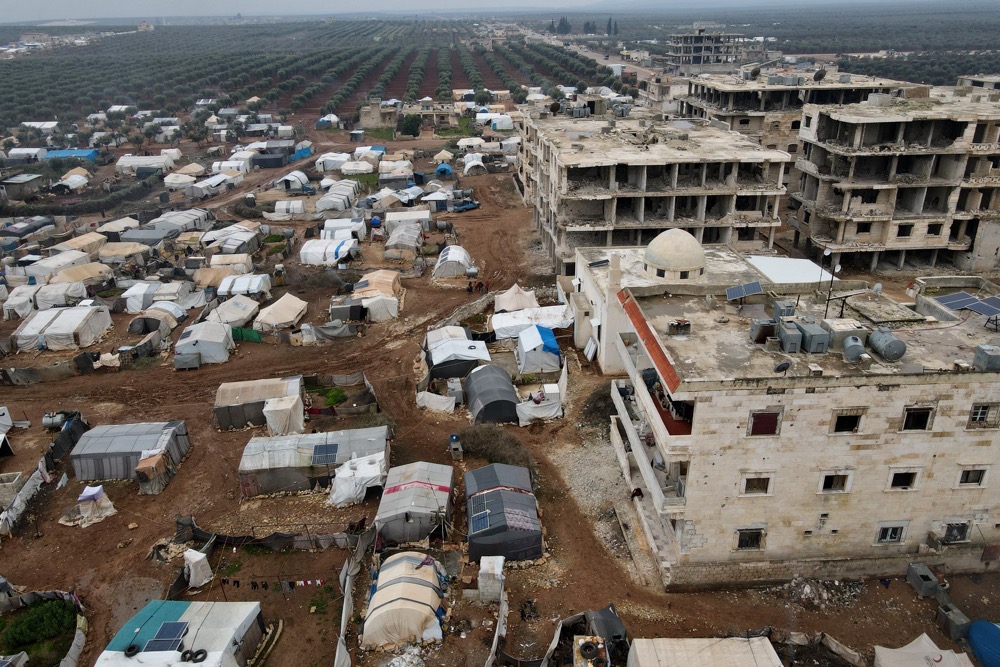 In February 2023, a 7.8-magnitude quake killed nearly 60,000 people in Turkey and Syria. (AFP)