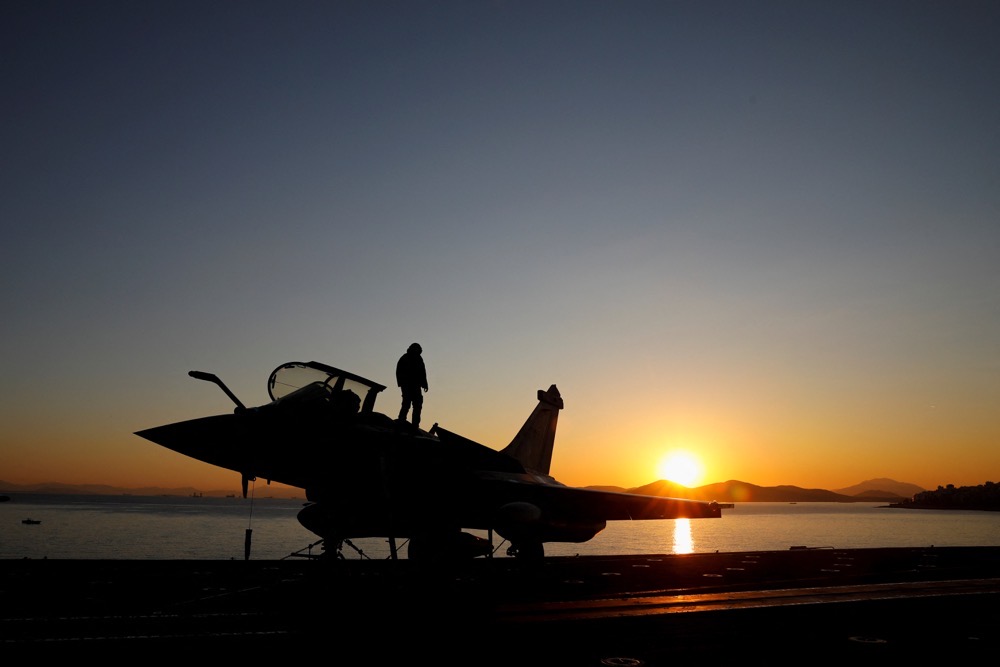 The planes were based at the Saint-Dizier military installation in northeastern France. (Reuters)