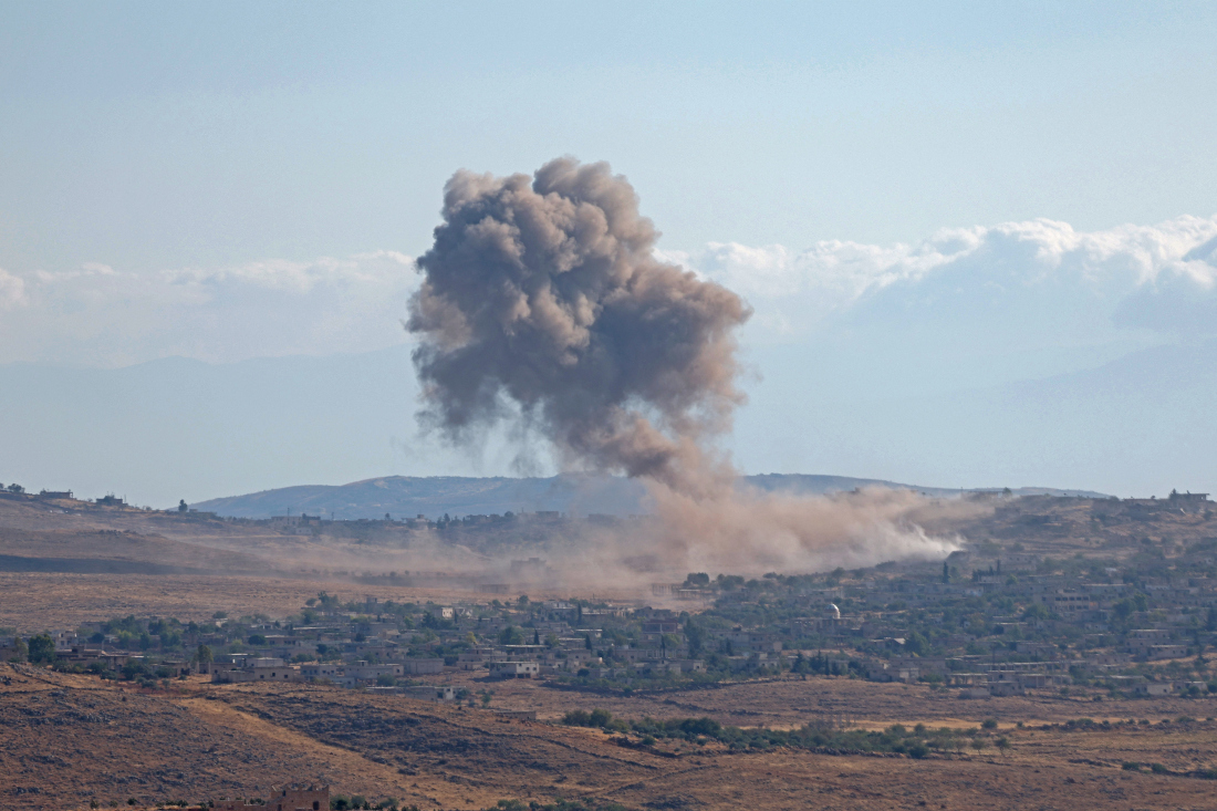 The US and Israel have both carried out strikes in Syria against Iran-aligned factions, where Tehran’s influence has grown. (File/AFP)