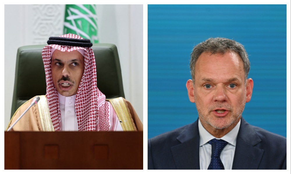 Saudi Foreign Minister Prince Faisal bin Farhan received a phone call from his Dutch counterpart Caspar Veldkamp on Thursday. (File/AFP)