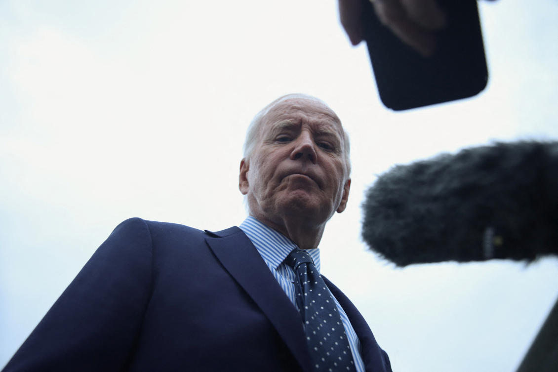 Even if the Republican-controlled House were to pass such a measure, it would be unlikely to remove Democratic President Joe Biden from office. (Reuters)