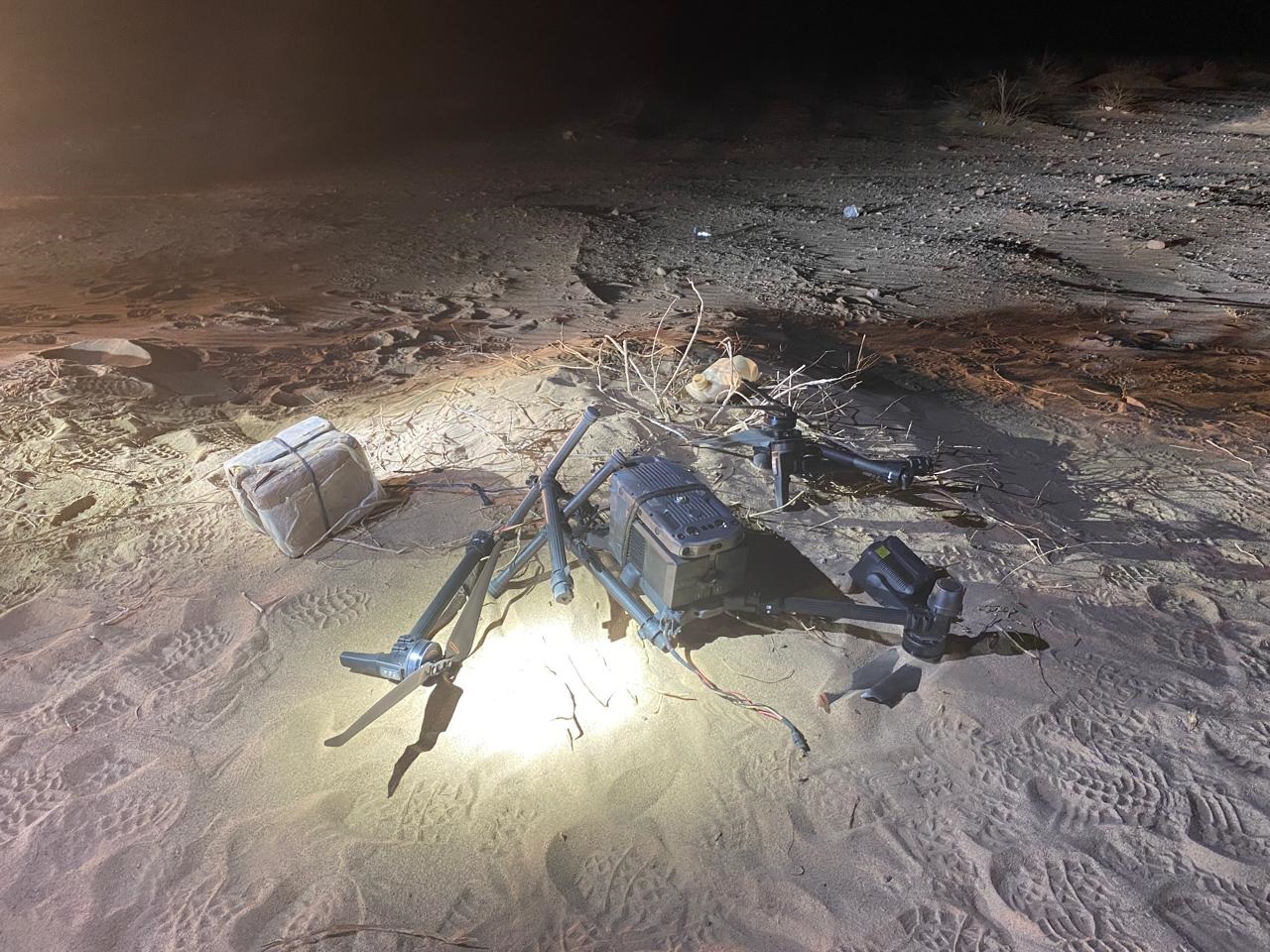 The drone was shot down in Jordanian territory. (Petra)