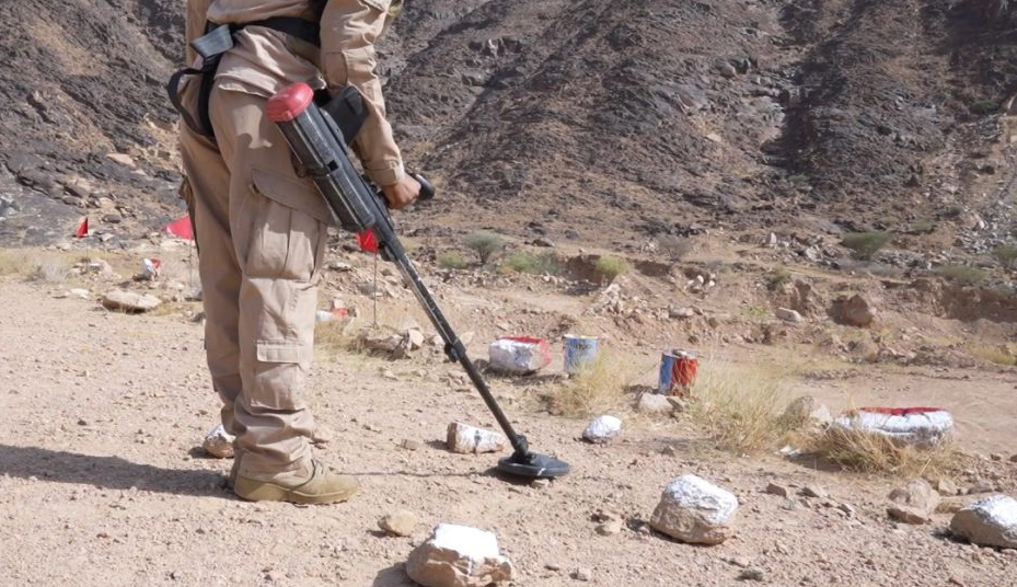 The explosives were planted indiscriminately and posed a threat to civilians, including children, women and the elderly.(Supplied)
