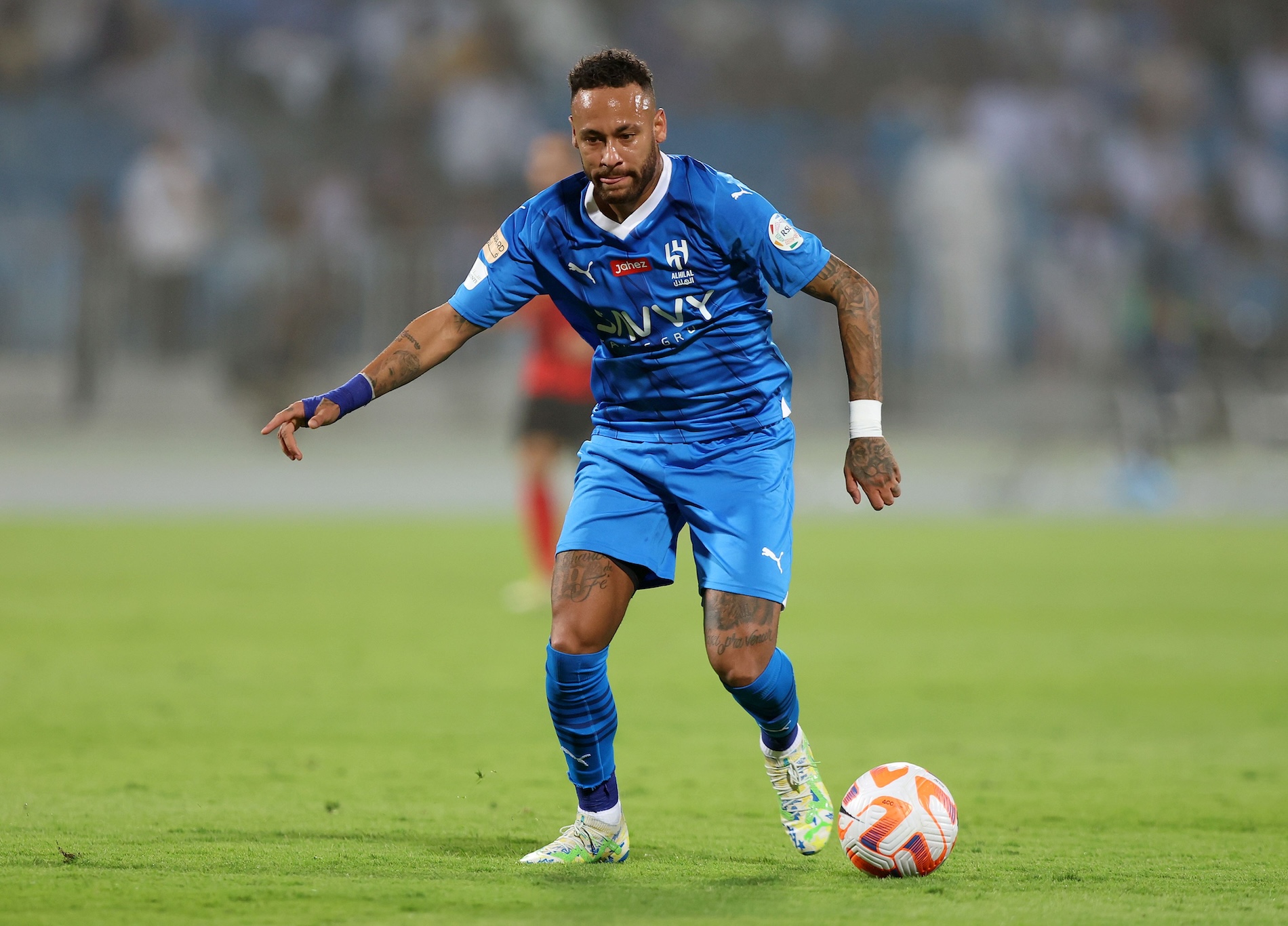 Al-Hilal and Brazil star Neymar has revealed he hopes to be back playing football “very soon” as he continues his recovery from injury. (SPL)