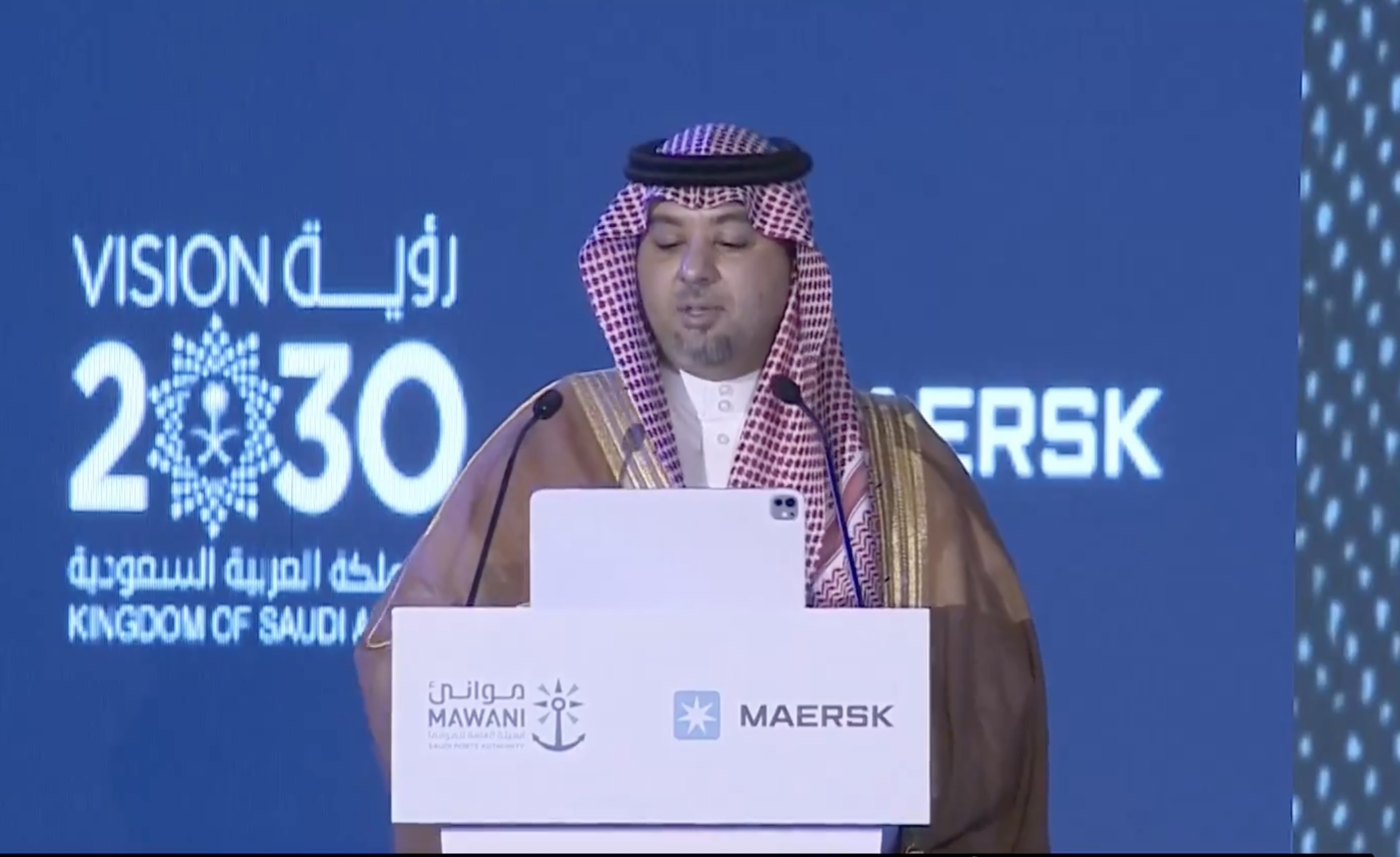 Omar Hariri, president of the Saudi Ports Authority, shared these details during the inauguration of a new logistics zone at the Jeddah Islamic Port. Supplied