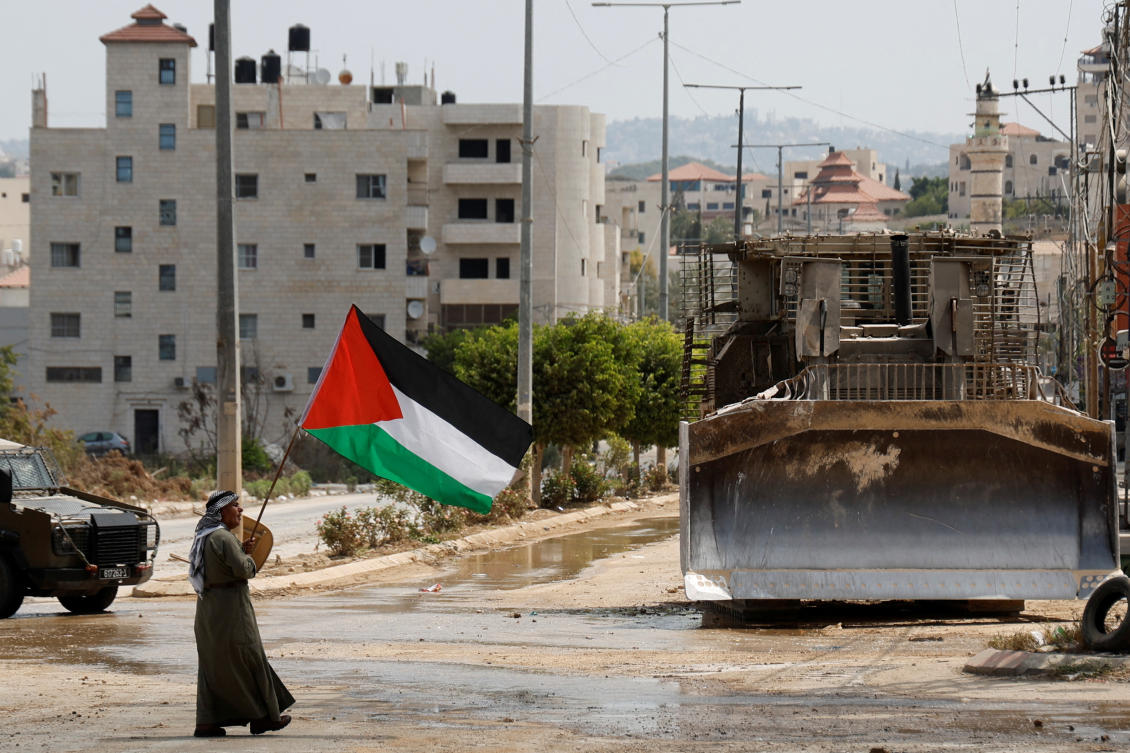 The increasing incidence of settler violence against Palestinians in the West Bank since the start of the Gaza war has drawn broad condemnation internationally. (File/Reuters)