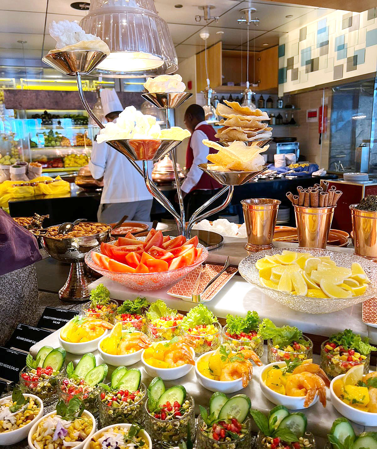 La Brasserie, Mandarin Oriental Al Faisaliah is one of the most sought-after addresses for foodies in the Saudi capital. (AN photo by Rashid Hassan)