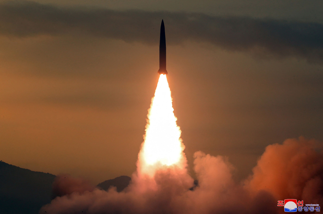 North Korea vowed to push forward the building of nuclear force sufficient and reliable enough to firmly defend its sovereignty. (File/AFP)