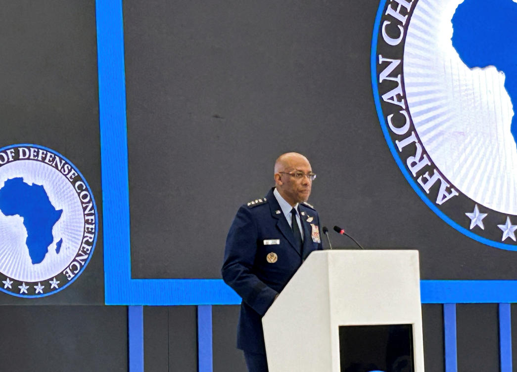 The visit of Air Force General C.Q. Brown, chairman of the Joint Chiefs of Staff, comes as the US is trying to clinch an elusive Gaza ceasefire-for-hostages deal between Israel and Palestinian militant group Hamas. (File/Reuters)