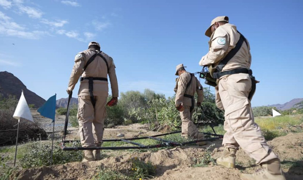 Project Masam continues to remove deadly devices laid in the war-torn country by the Houthis. (Supplied)