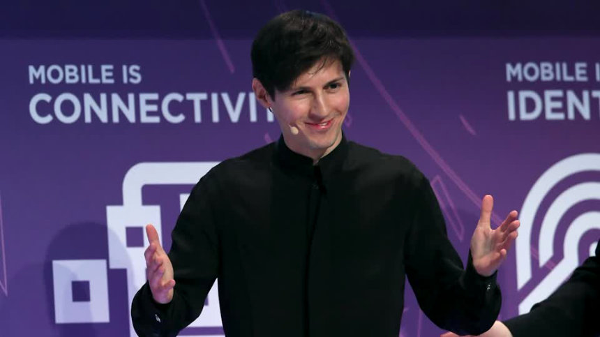 Pavel Durov, the Russian-French billionaire founder and CEO of the Telegram messaging app. (Reuters)