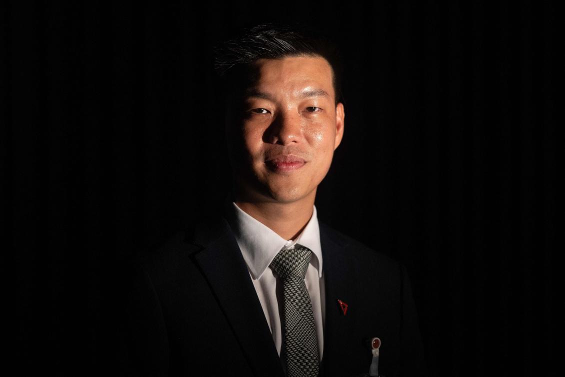 Move Forward Party’ new leader Natthaphong Ruengpanyawut said that reform was needed for Thailand to progress. (AFP)
