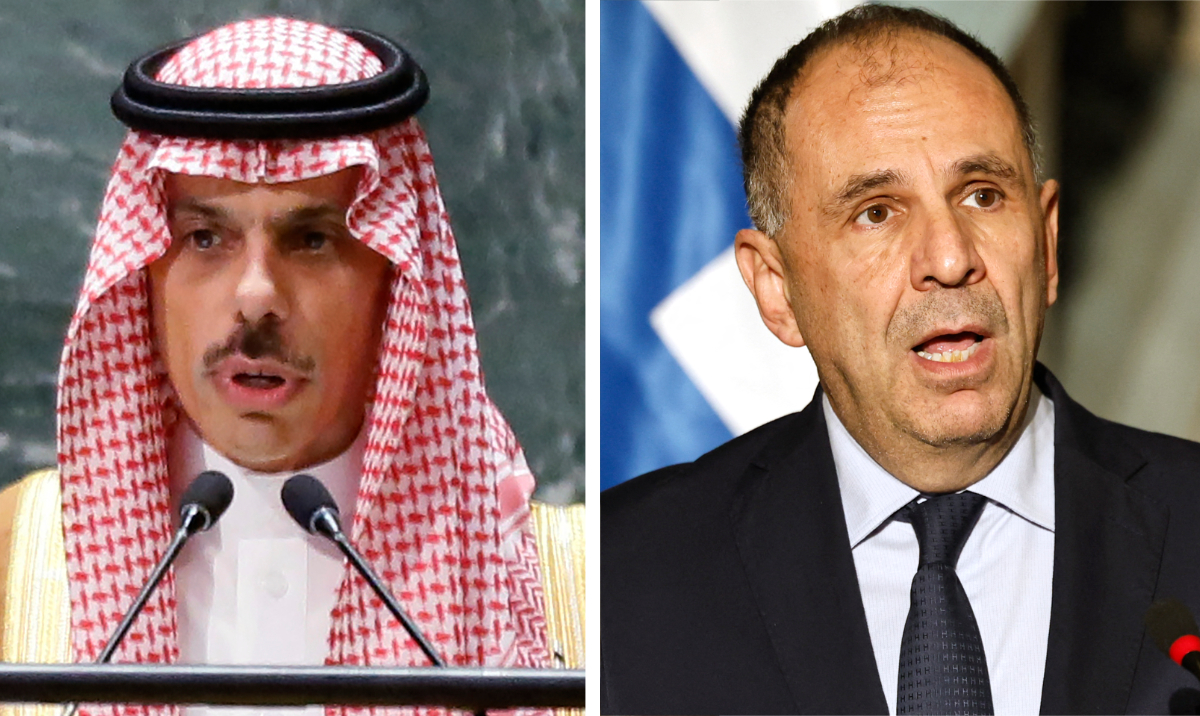 The pair discussed bilateral cooperation and regional and international developments. (AFP/File)