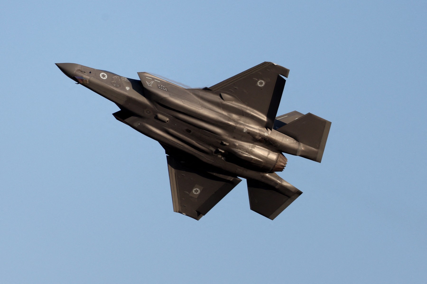 File photo of Israel's F-35 Lightning II fighter (AFP)