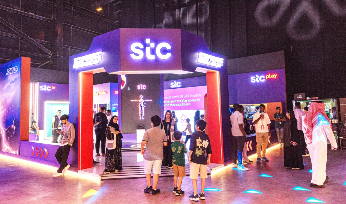 stc Group is a naming partner for three key locations—stc Arena, stc Play Gaming Hall, and stc TV World Cup Studios—offering dynamic and immersive digital and gaming experiences. (Supplied)
