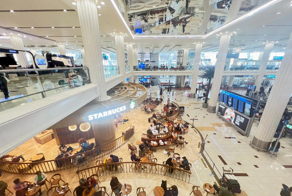 Dubai International Airport serves as a barometer for the aviation industry worldwide and the wider economic health of the emirate. (Reuters)