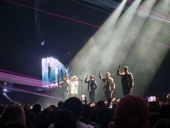 Etihad Arena in Abu Dhabi will welcome back American group the Backstreet Boys on Oct. 23, less than 18 months after their previous concert there in May last year. (AN/File)