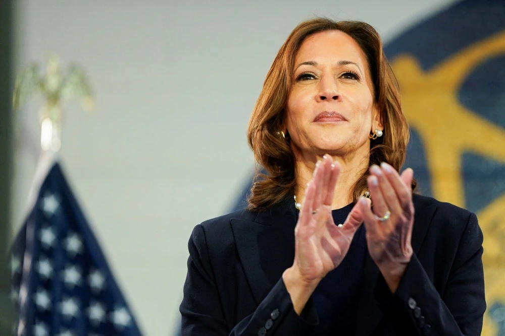 U.S. Vice President and Democratic presidential candidate Kamala Harris. (Reuters)