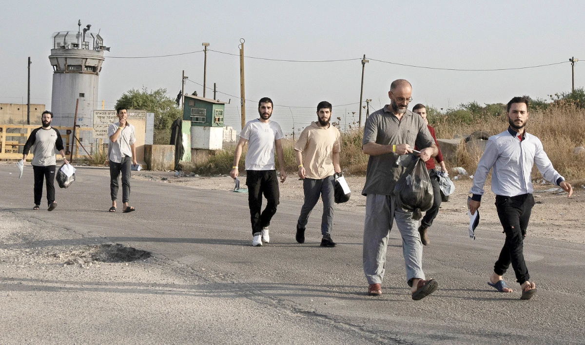 Prisoners’ accounts match reports from human rights groups that have documented alleged abuse in Israeli detention facilities. (AP)